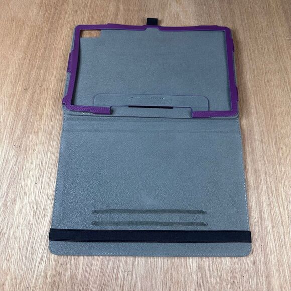 Purple Tablet Case Universal 7–8 Inch Cover Stand Samsung Galaxy Tab A Fire HD 8 - Picture 3 of 4